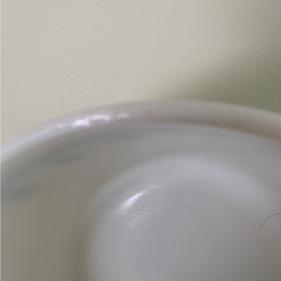 Pyrex snowflake garland #474 B 1 1/2 QT Cinderella garland  - VGUC no lid​​​ - Picture 5 of 6